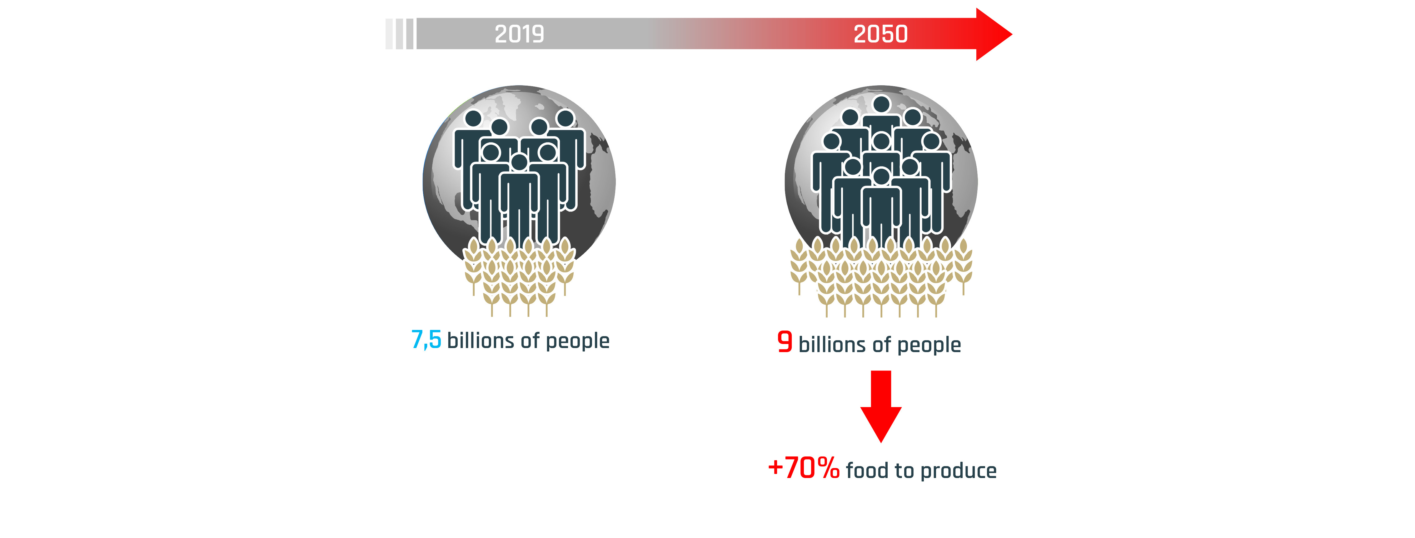 Infografica - L&rsquo;agricoltura e il cambiamento globale EN